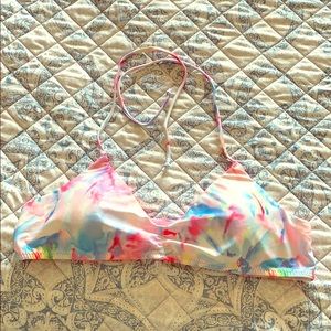 BNWOT • AEROPOSTALE TIE DYE BIKINI TOP (XL)